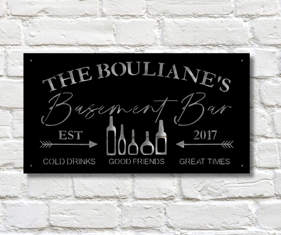 Bar Sign Custom Sign