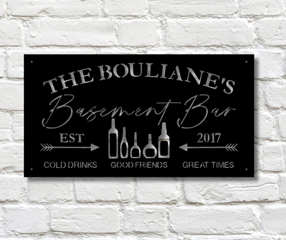Bar Sign Custom Sign