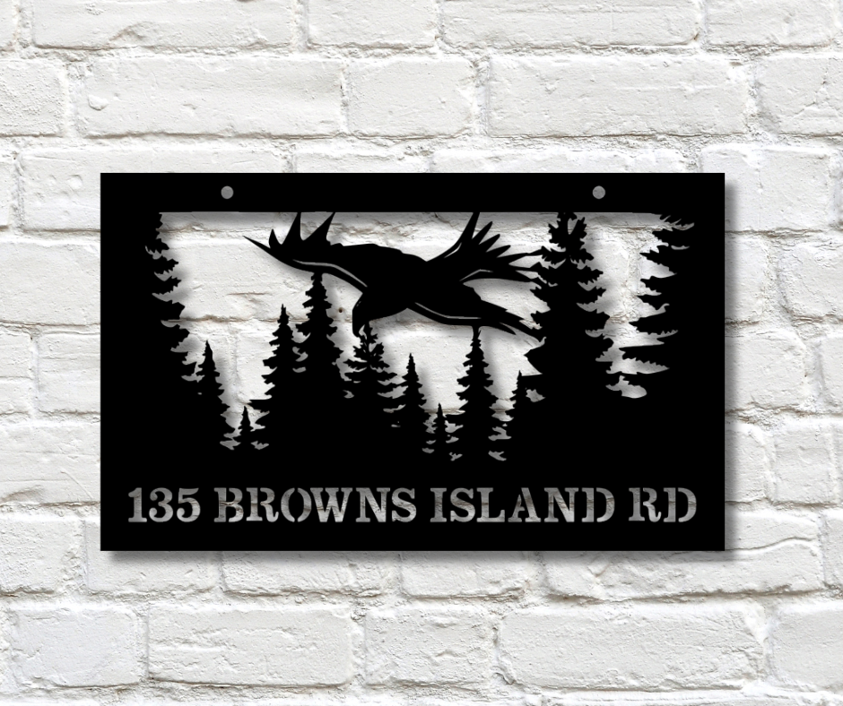 Flying Eagle Custom Sign