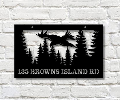 Flying Eagle Custom Sign
