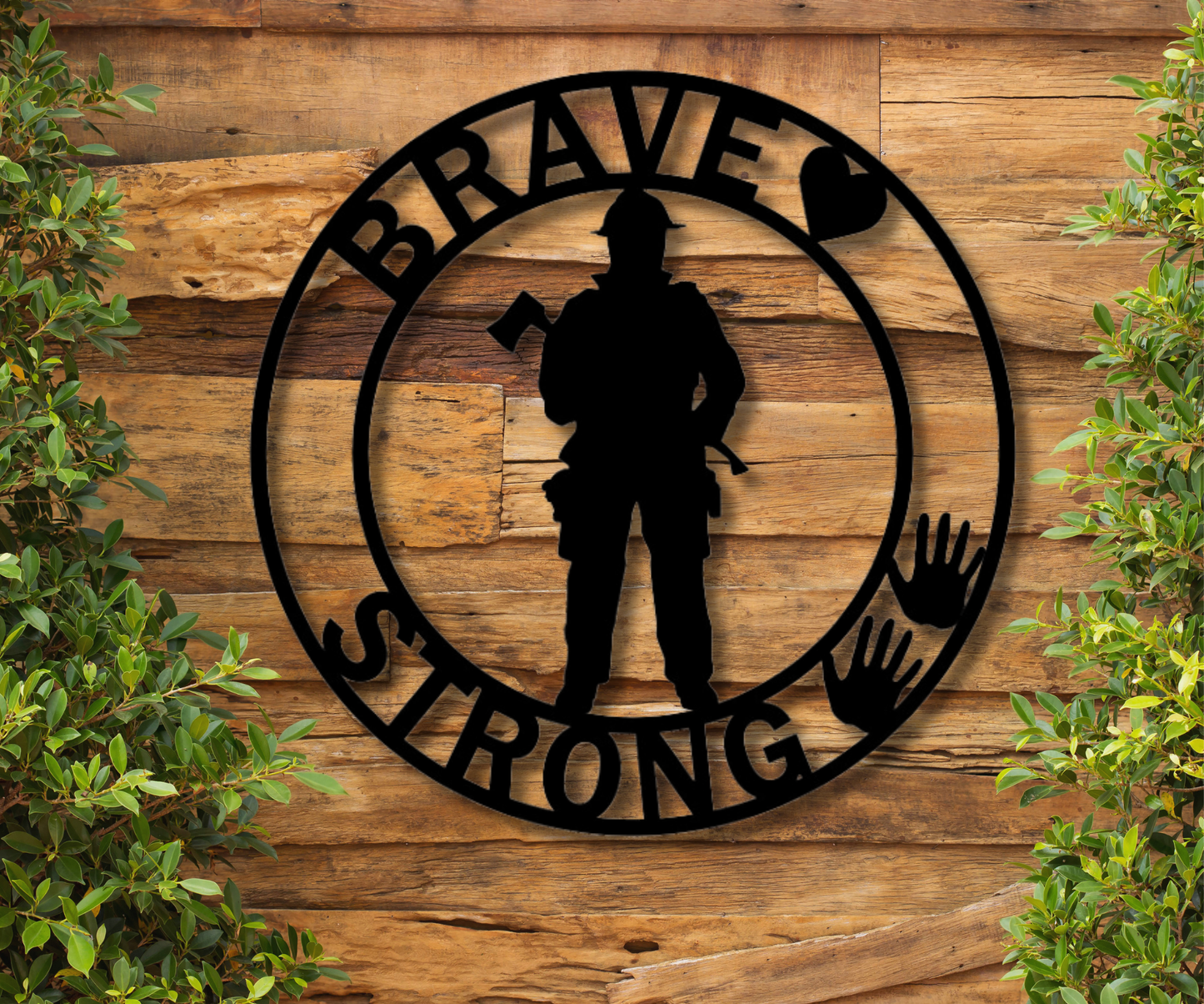 Brave Hearts, Strong Hands Sign