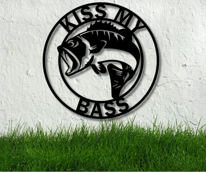 Kiss my Bass Sign