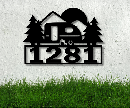 Camper Address Sign-Custom