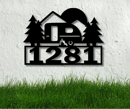 Camper Address Sign-Custom