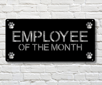 Employee of the Month Sign