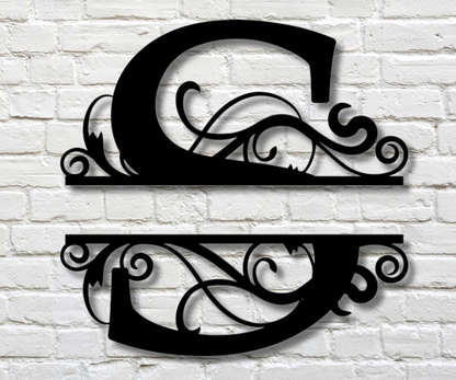 Letter "S" Monogram Sign