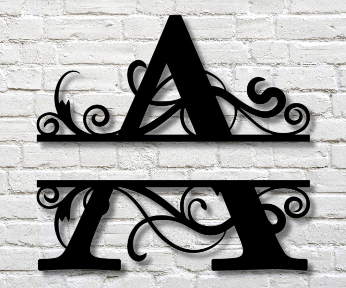 Letter "A" Monogram Sign