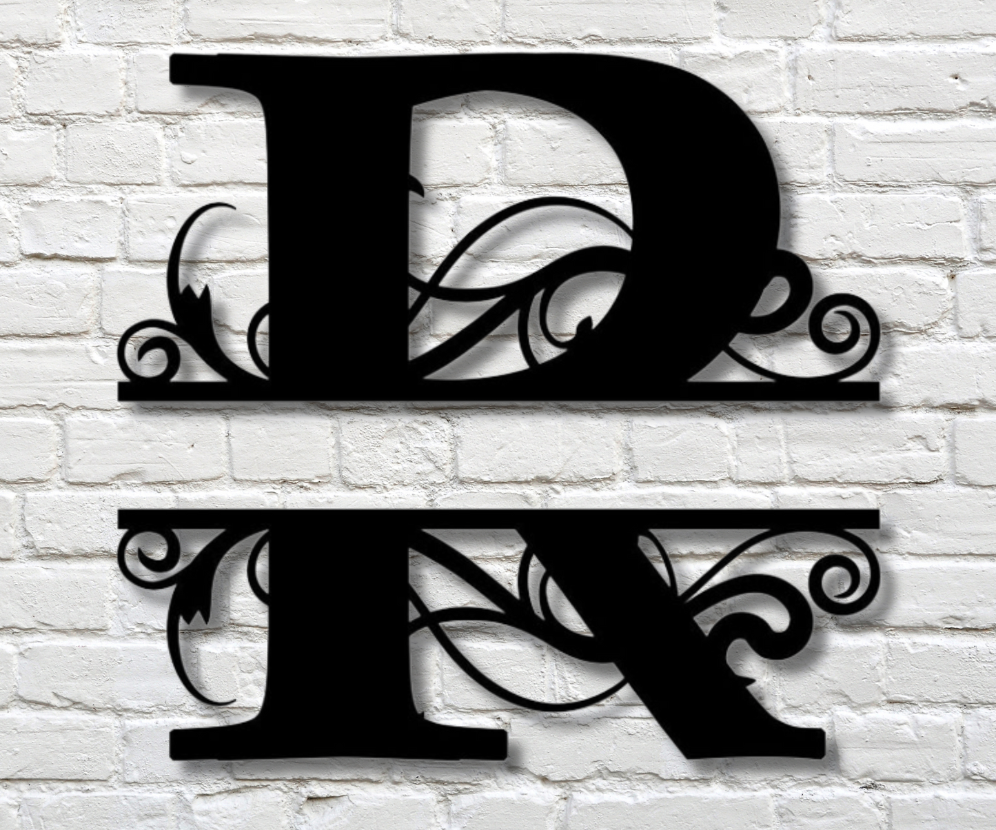 Letter "R" Monogram Sign