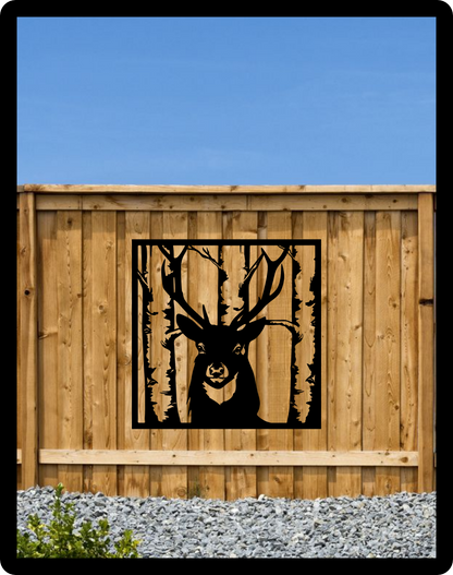 Deer Fence Sign