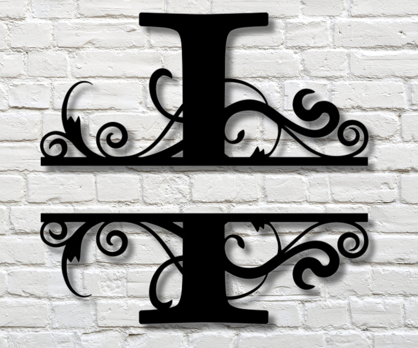 Letter "I" Monogram Sign