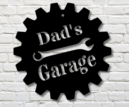 Dad's Garage Sign