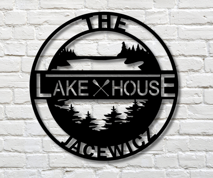 Lake House Sign