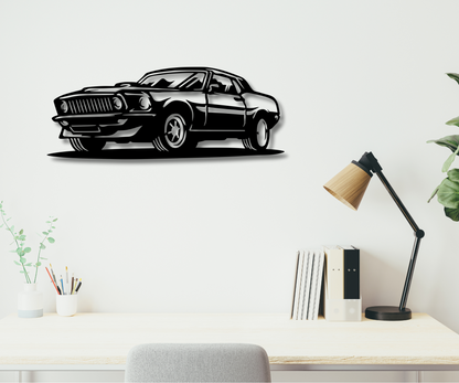 Mustang Car Sign