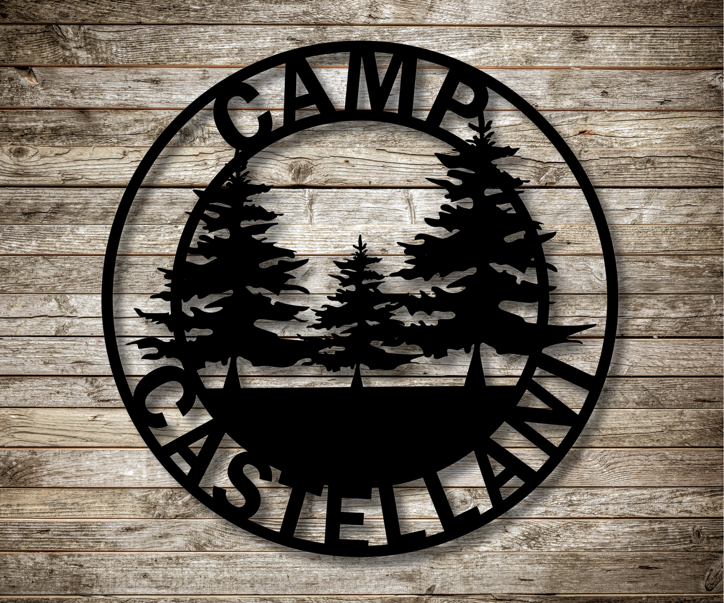 Camp Trees Sign