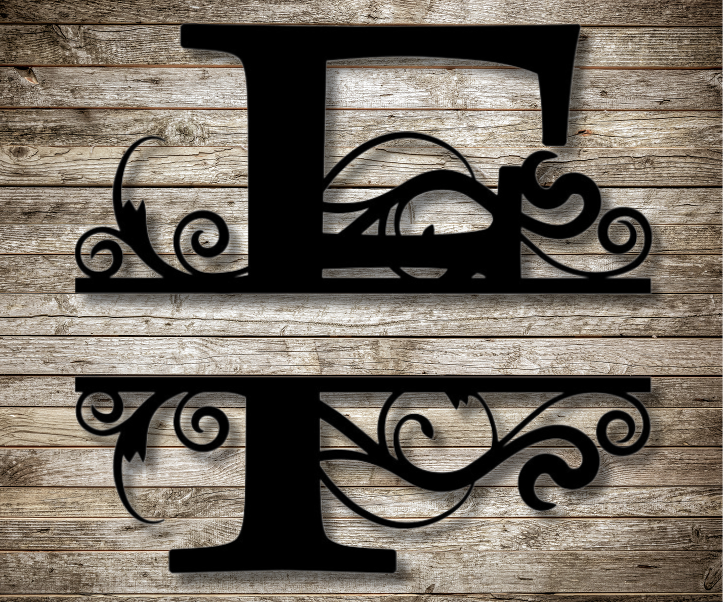 Letter "F" Monogram Sign