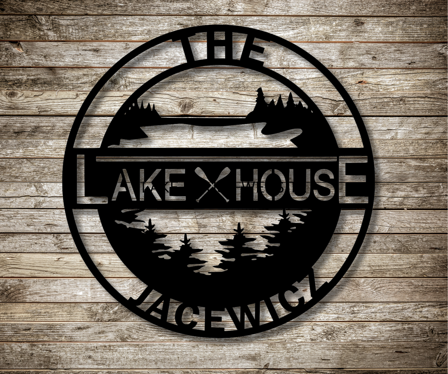 Lake House Sign