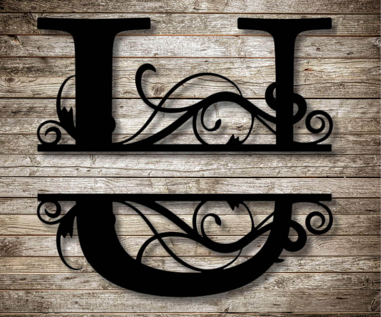 Letter "U" Monogram Sign