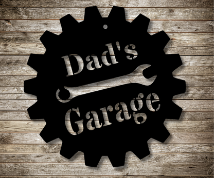 Dad's Garage Sign