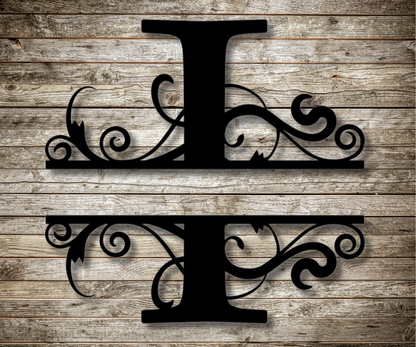 Letter "I" Monogram Sign