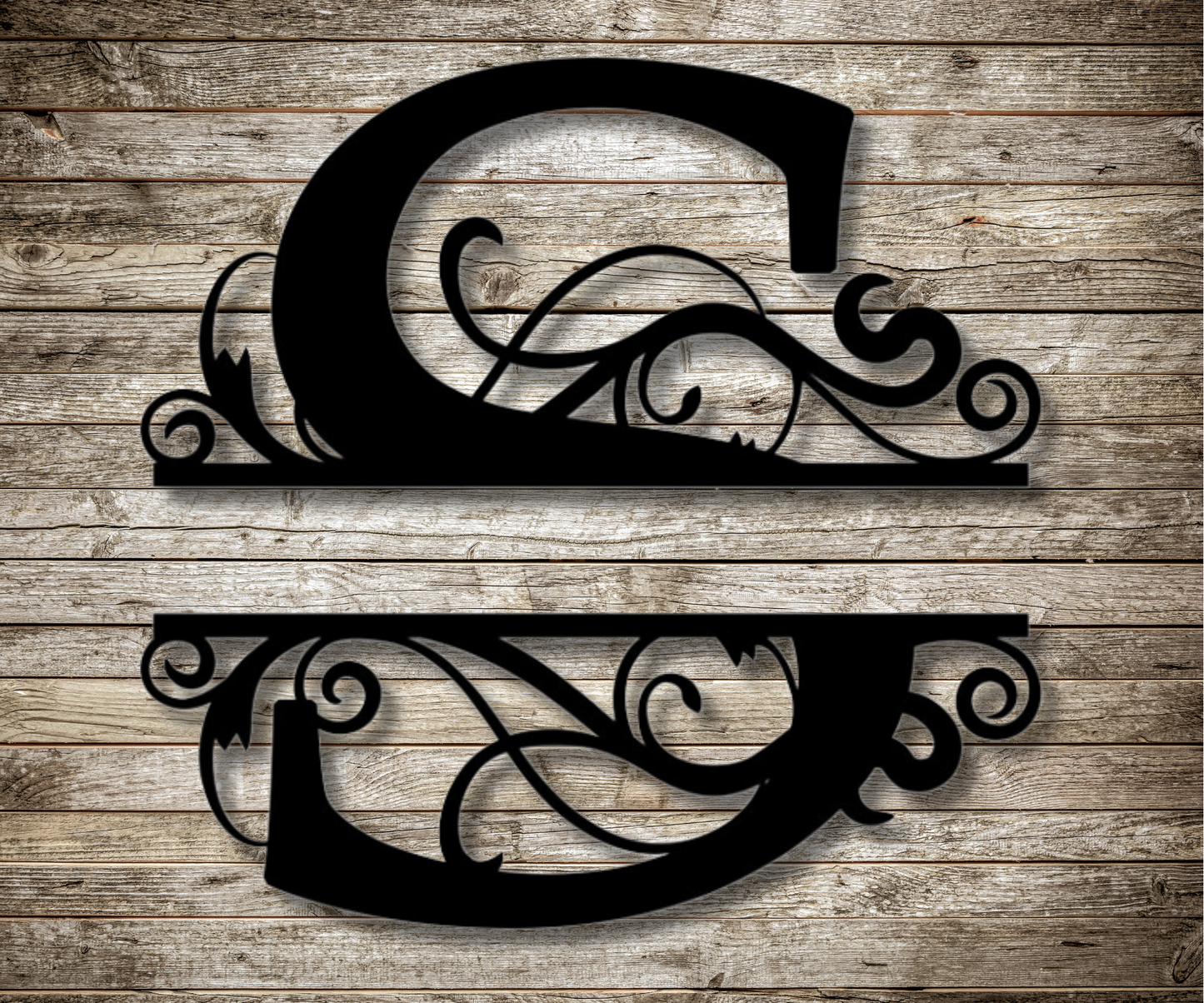 Letter "S" Monogram Sign