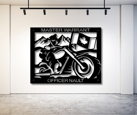 Motorcycle Ride Custom Sign