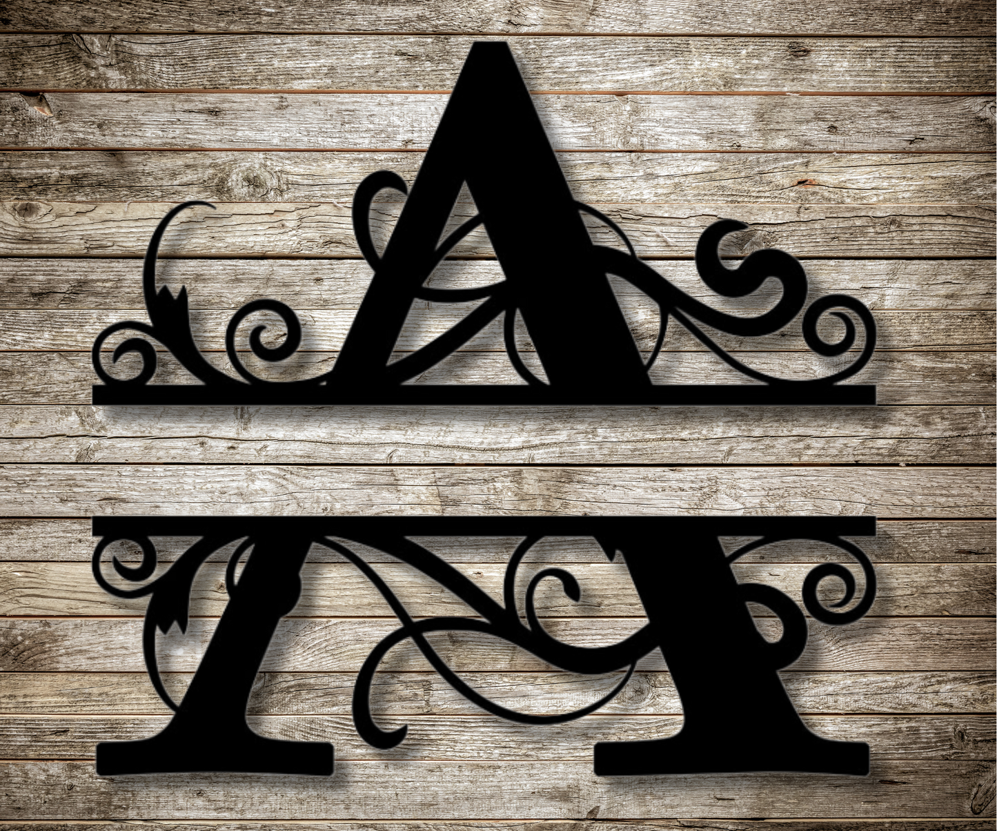 Letter "A" Monogram Sign