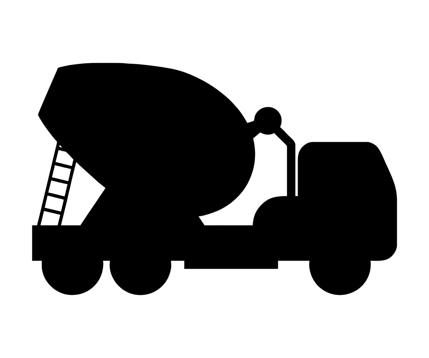 Cement Mixer Truck Sign