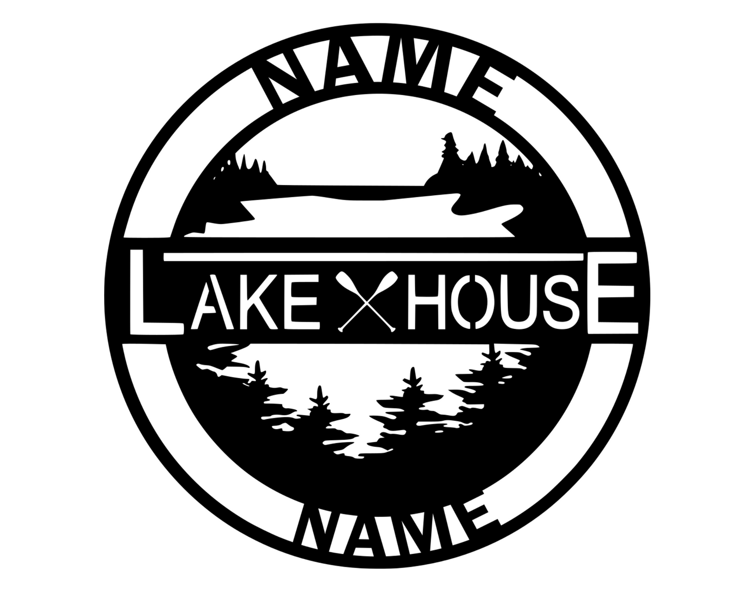 Lake House Sign