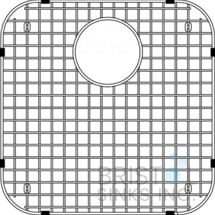 STAINLESS STEEL GRID FOR TOP MOUNT SINKS 20 GAUGE