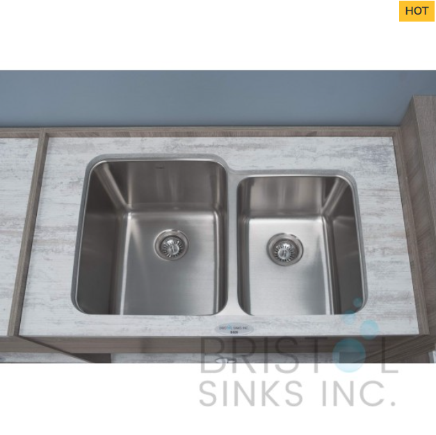 UNDERMOUNT DOUBLE BOWL 16 GAUGE SINKS