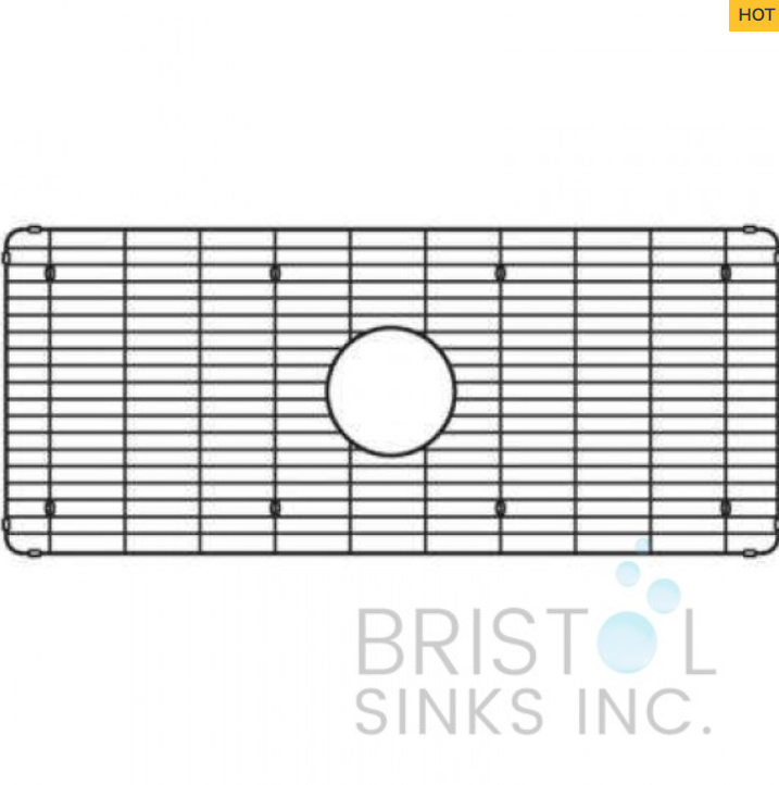 STAINLESS STEEL GRID FOR FIRECLAY SINKS