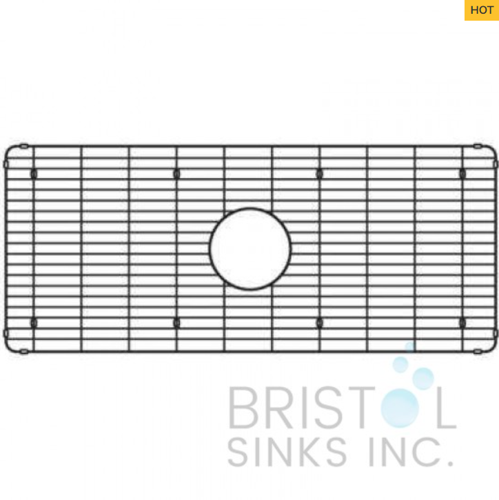 STAINLESS STEEL GRID FOR FIRECLAY SINKS