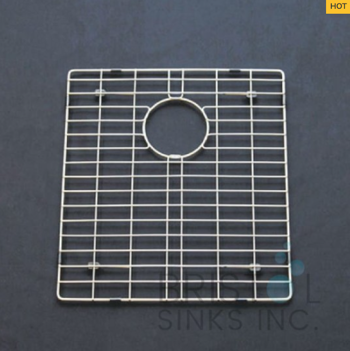 STAINLESS STEEL GRID FOR 20MM RADIUS SINKS 18 & 16 GAUGE