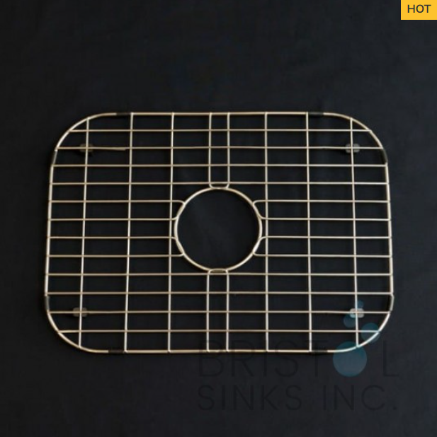 STAINLESS STEEL GRID FOR SINGLE BOWL 18 GAUGE SINKS