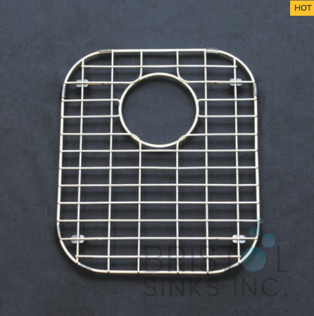 STAINLESS STEEL GRID FOR DOUBLE BOWL 18 GAUGE SINKS