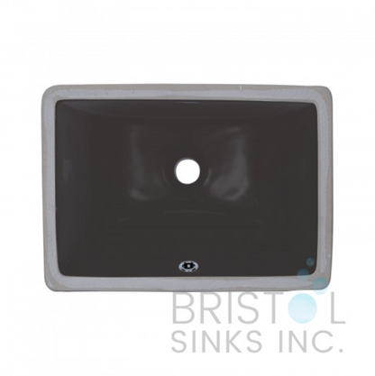 VITREOUS CHINA RECTANGULAR OR SQUARE UNDERMOUNT BATHROOM SINK