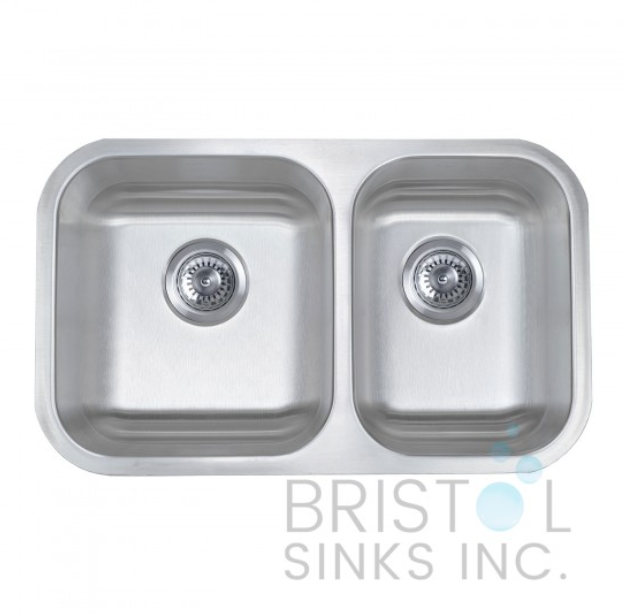 UNDERMOUNT DOUBLE BOWL 18 GAUGE SINKS