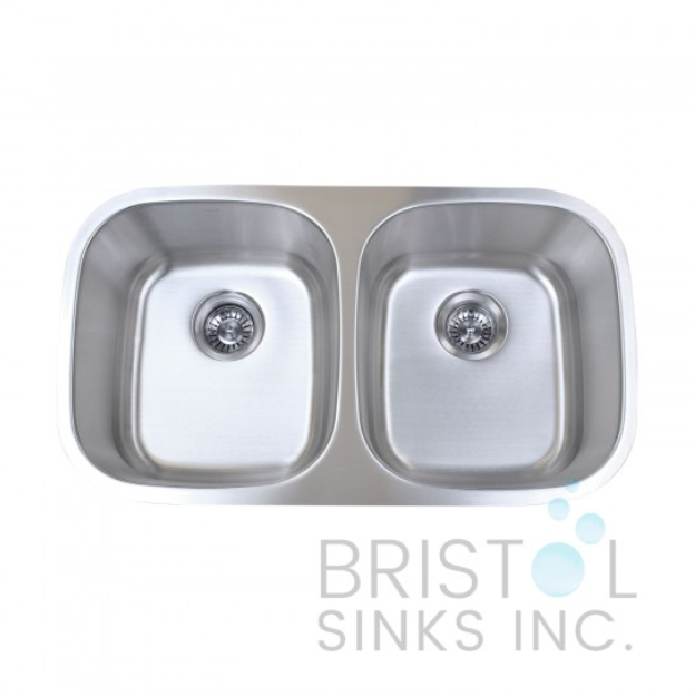 UNDERMOUNT DOUBLE BOWL 18 GAUGE SINKS