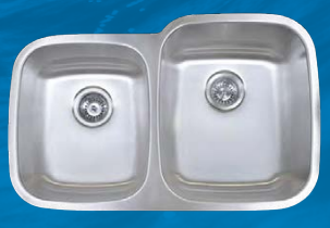 UNDERMOUNT DOUBLE BOWL 18 GAUGE SINKS