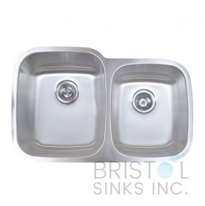 UNDERMOUNT DOUBLE BOWL 18 GAUGE SINKS