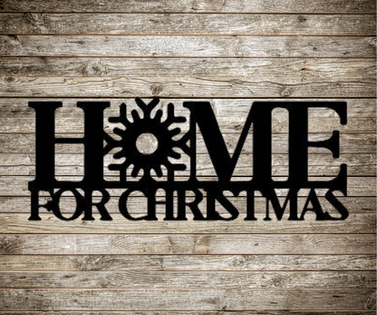 Home for Christmas Sign