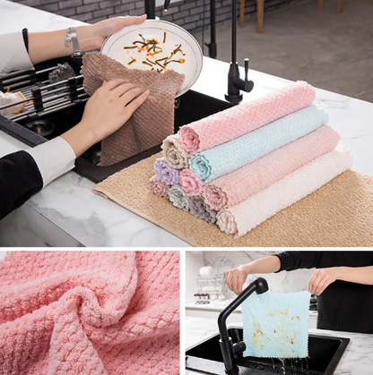 5pcs Microfiber DishCloth