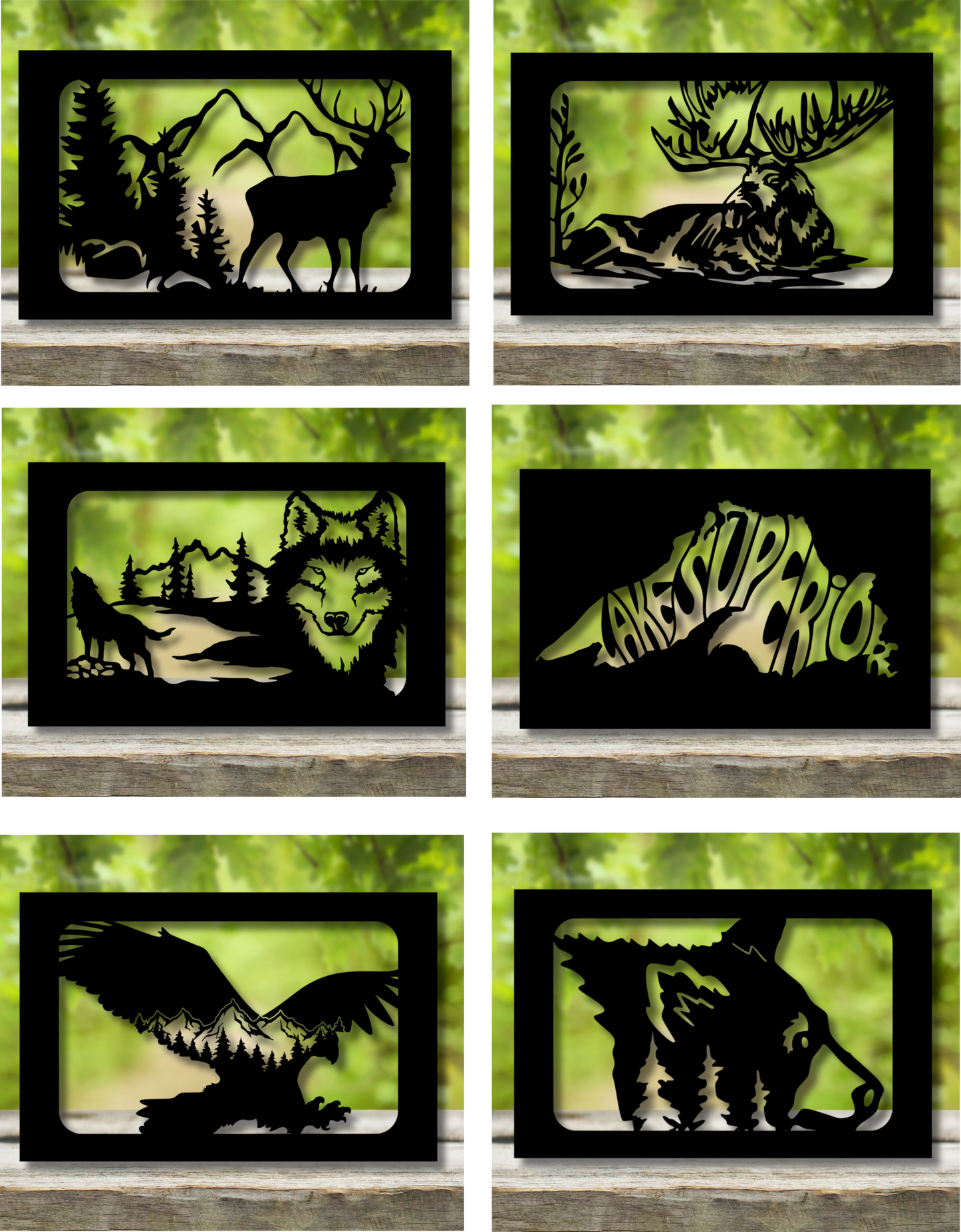 Wild Animals Fire Pit